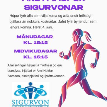 Hreyfihópurinn fer aftur af stað 4. júní
