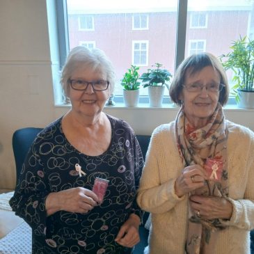 Sigga og Ella fá heiðursslaufur Sigurvonar